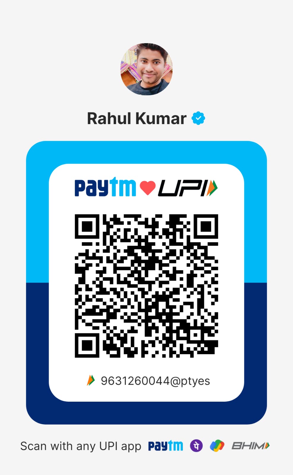 UPI QR Code